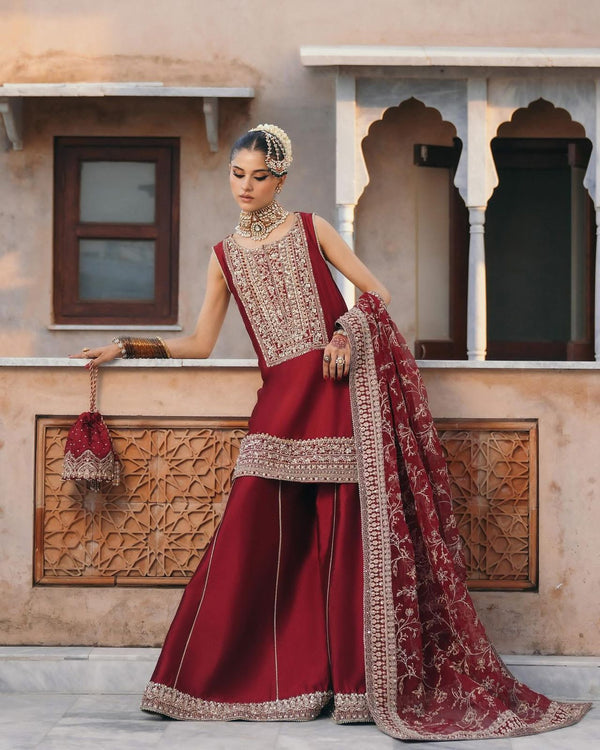 kanwal malik red wedding edition