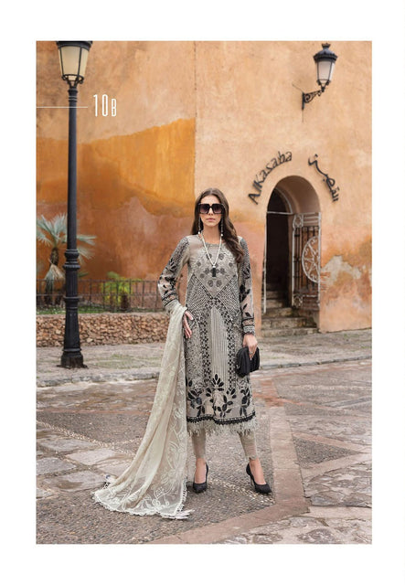 Maria b skin black lawn 2025