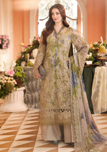Maria b printed chiffon wedding edition