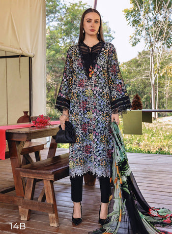 Maria b black multi mprint 2026