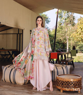 Maria b pink multi mprint 2026