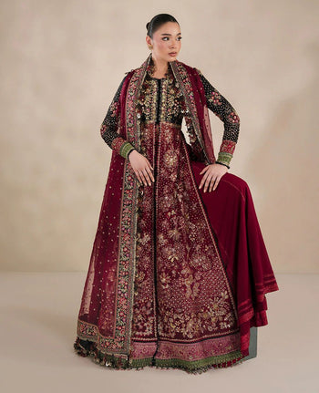 Republic womenswear black red wedding edition
