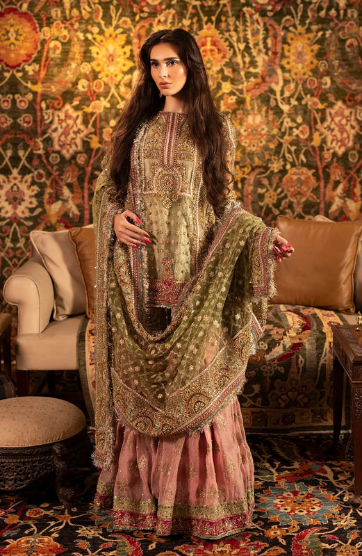 Hsy pink olive wedding edition