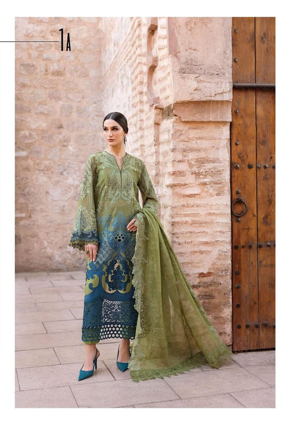 Maria b double tone  lawn 2025