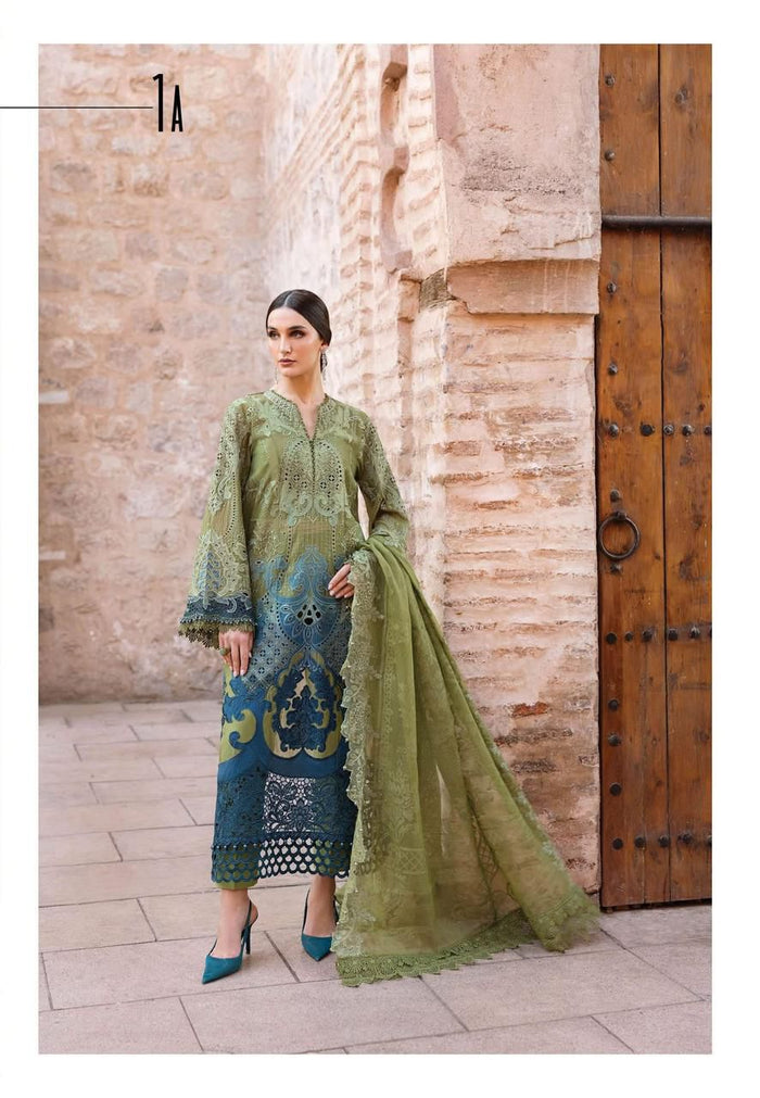 Maria b double tone  lawn 2025