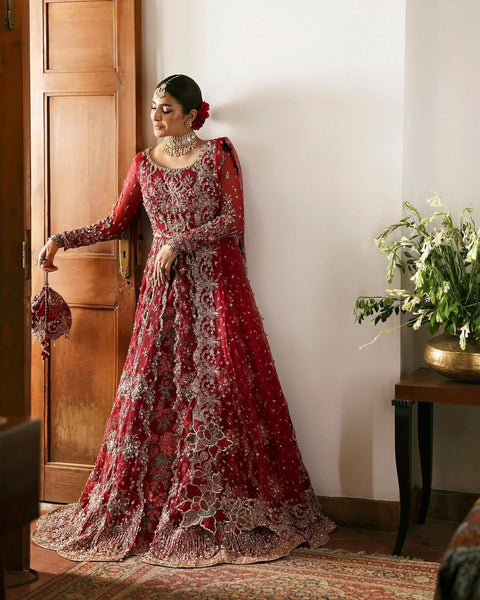 Kanwal malik red wedding edition