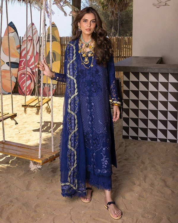 Saira shakira purplish blue lawn 2025