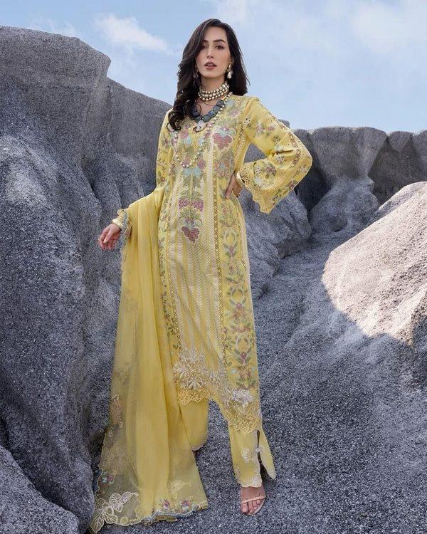 Saira shakira yellow lawn 2025