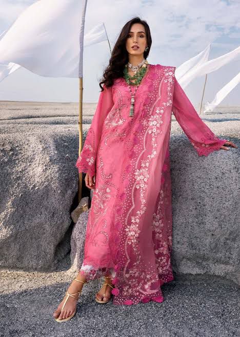 Saira shakira pink lawn 2025