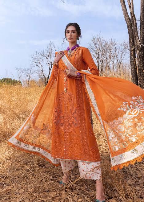 Saira shakira orange lawn 2025