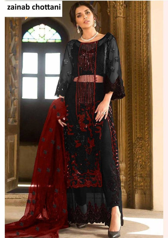 Zainab Chothani Black Red